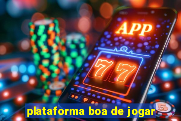 plataforma boa de jogar